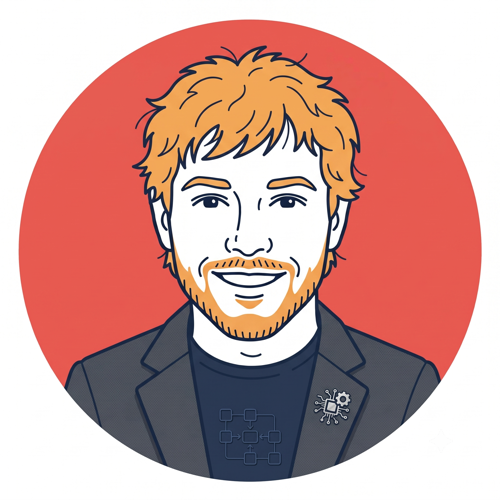 Michael Golden — illustrated portrait