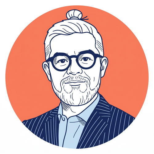 Mike Katayama — illustrated portrait